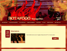 Tablet Screenshot of botafogo.hu