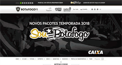 Desktop Screenshot of botafogo.com.br