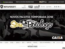 Tablet Screenshot of botafogo.com.br